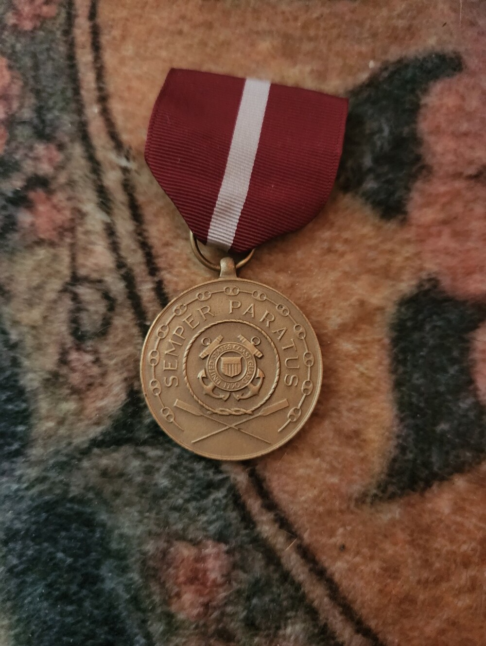 Semper Paratus full size US Coast Guard Good Conduct Medal